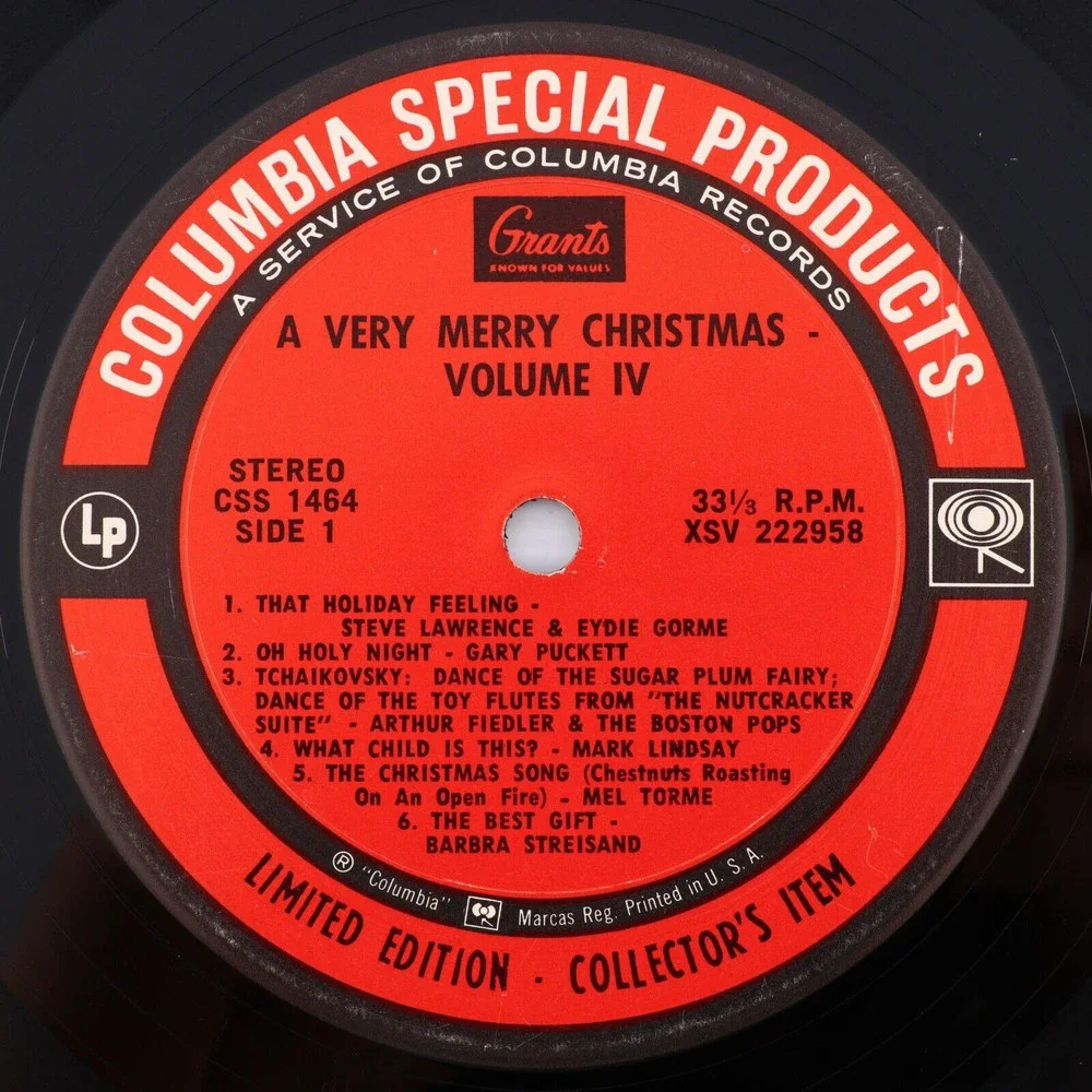 A Very Merry Christmas Vol. 4 1970 Stereo Vinyl LP Record Terra Haute CSS 1464 - Picture 7 of 16